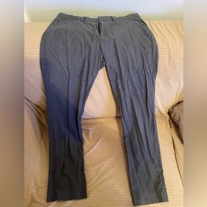 J Crew Bowery Slim Pants, 33x32, light stain on right pant leg